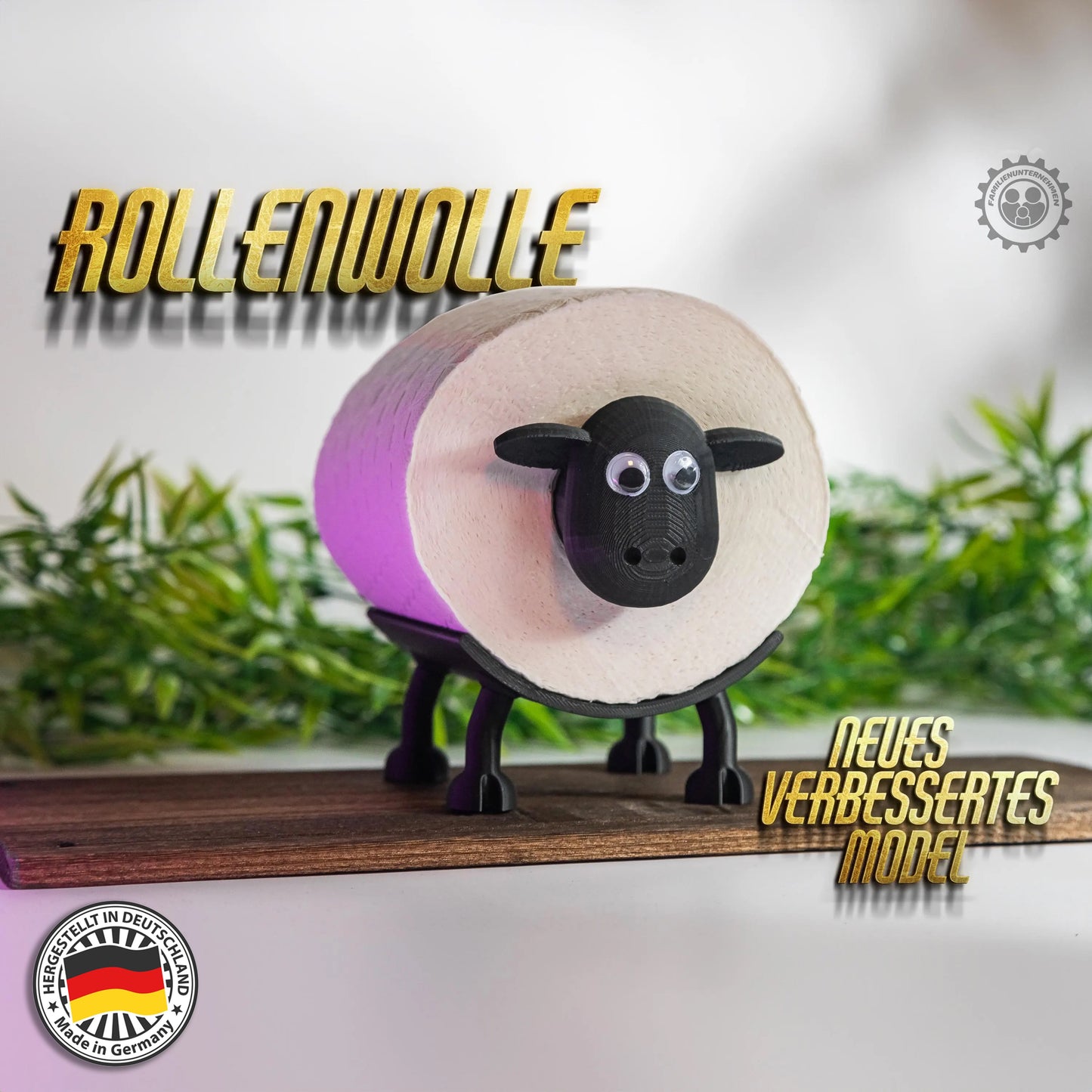 Das Klopschaf – der flauschigste Wächter für dein Klopapier! Stylisch, witzig und praktisch
