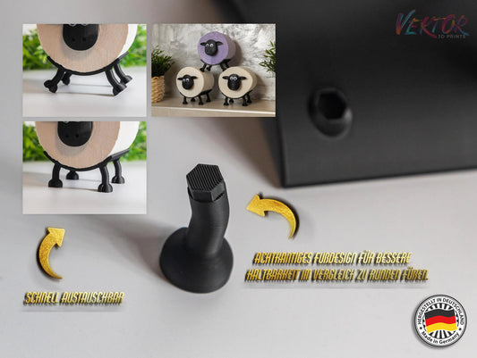 Das Klopschaf – der flauschigste Wächter für dein Klopapier! Stylisch, witzig und praktisch